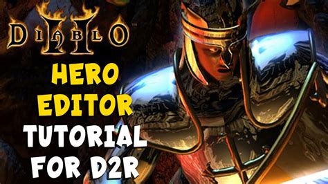diablo ii resurrected character editor|Hero Editor Tutorial for Diablo 2 Resurrected / D2R .